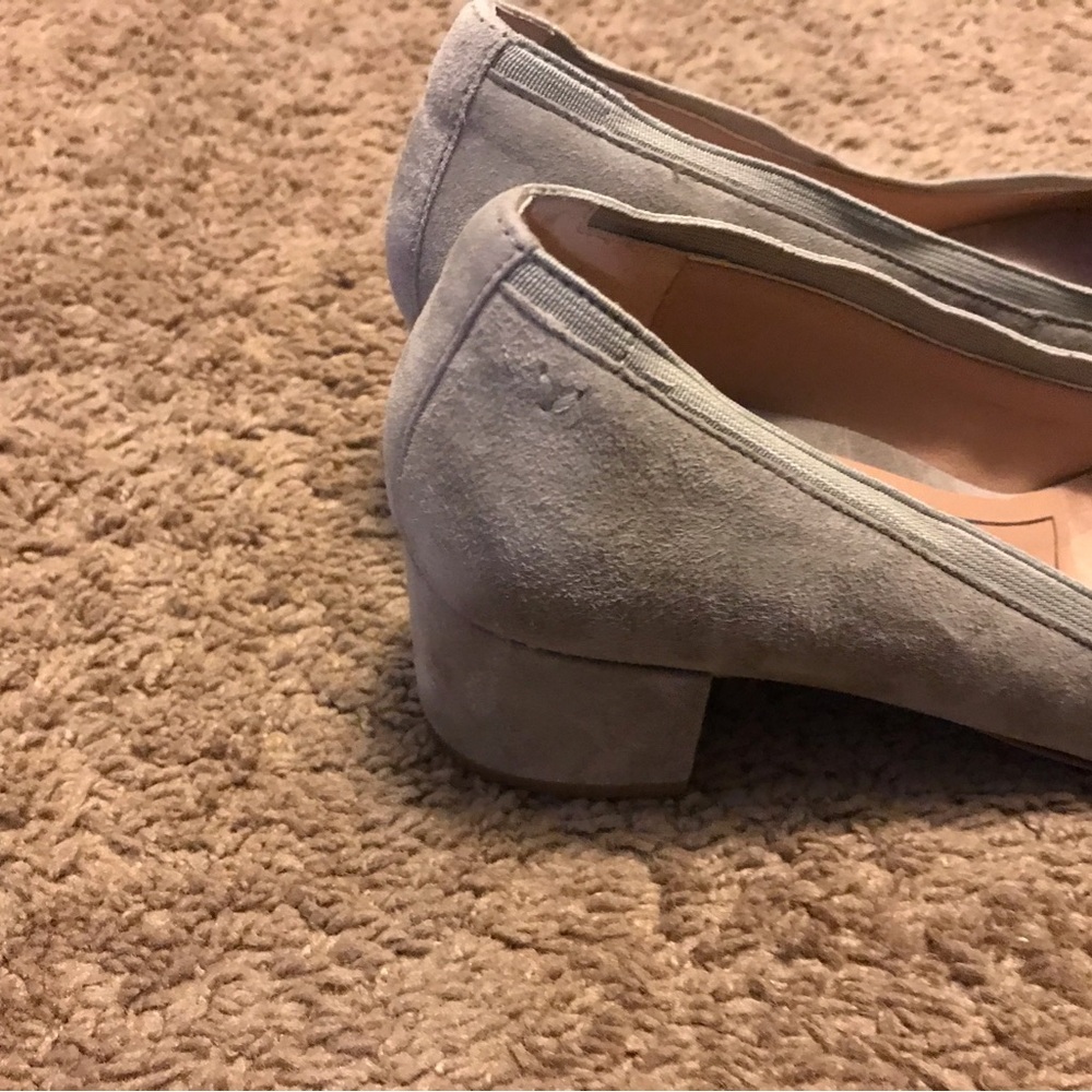 Women's Vionic Natalie Block Heel Pump Slate Grey Suede - Picture 3 of 10